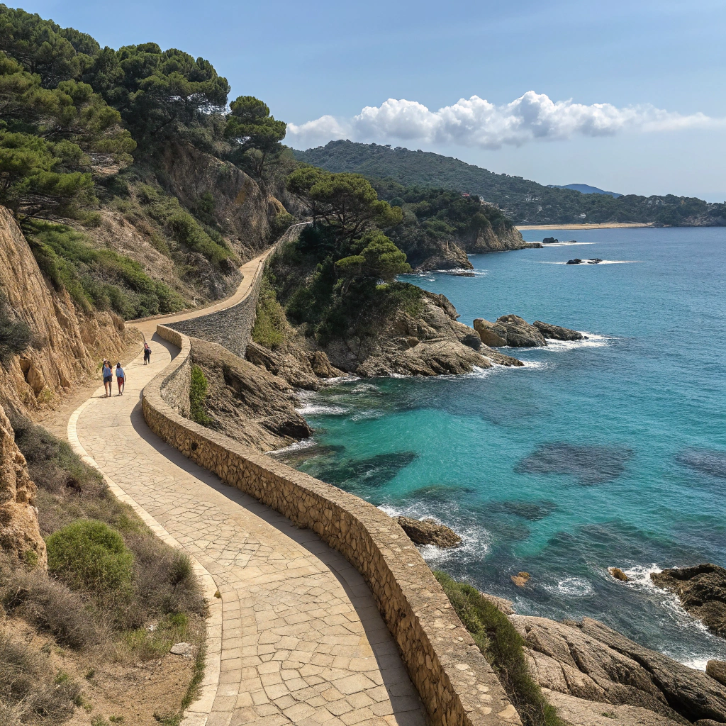 Malowniczy szlak Camí de Ronda