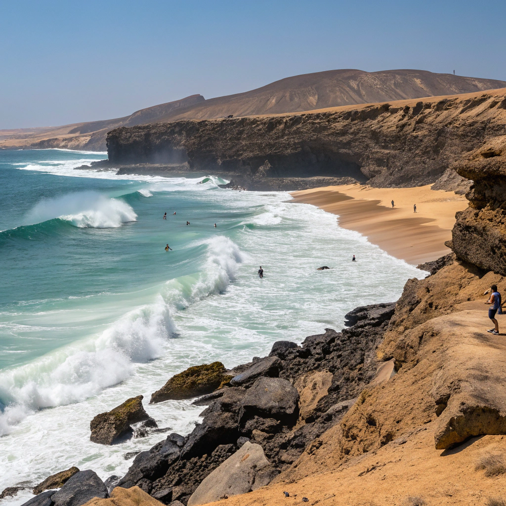 Surfing i eksploracja w La Pared