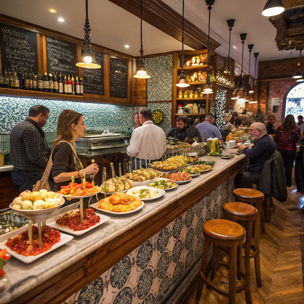 Tapas i Pinchos - Sztuka Małych Przekąsek